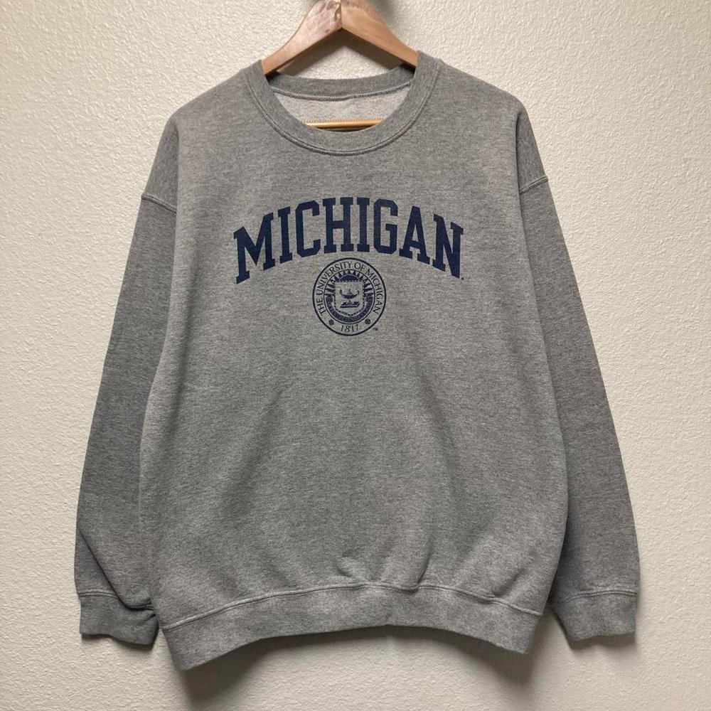 Vintage 90s University of Michigan Crewneck Sweatshirt